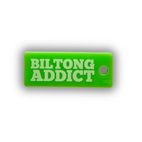 Biltong Addict Keyrings